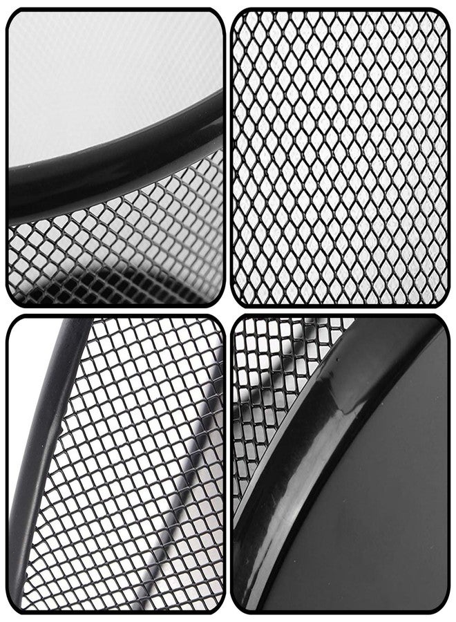 VeleSolv Metal Mesh Dustbin for Office use & Home/Multipurpose (Black) (Pack of 1, Large) - Image 3